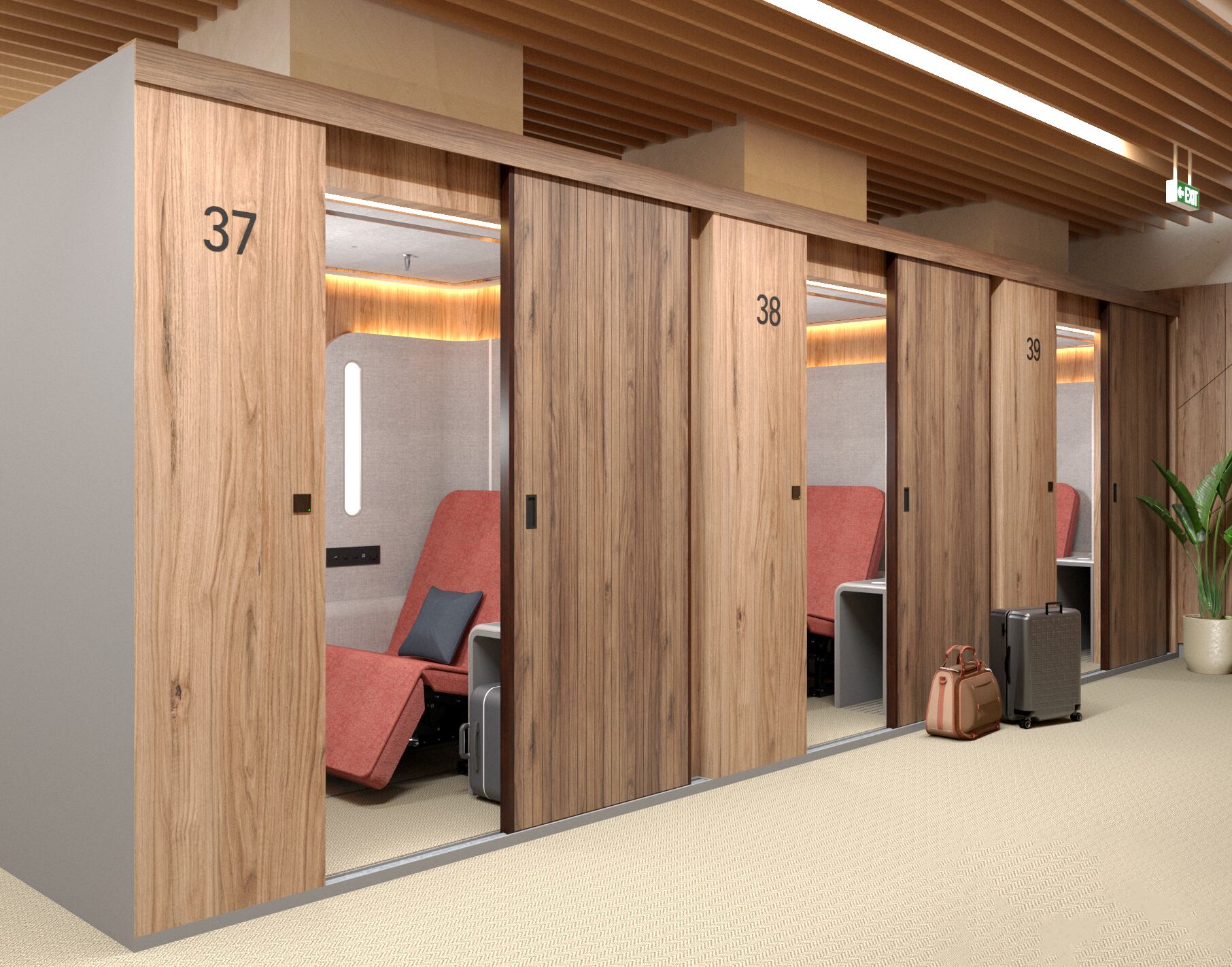 Aeropuerto Jorge Chávez tendrá salas VIP con conceptos internacionales que incluyen cápsulas de descanso.