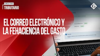 El correo electrónico y la fehaciencia del gasto