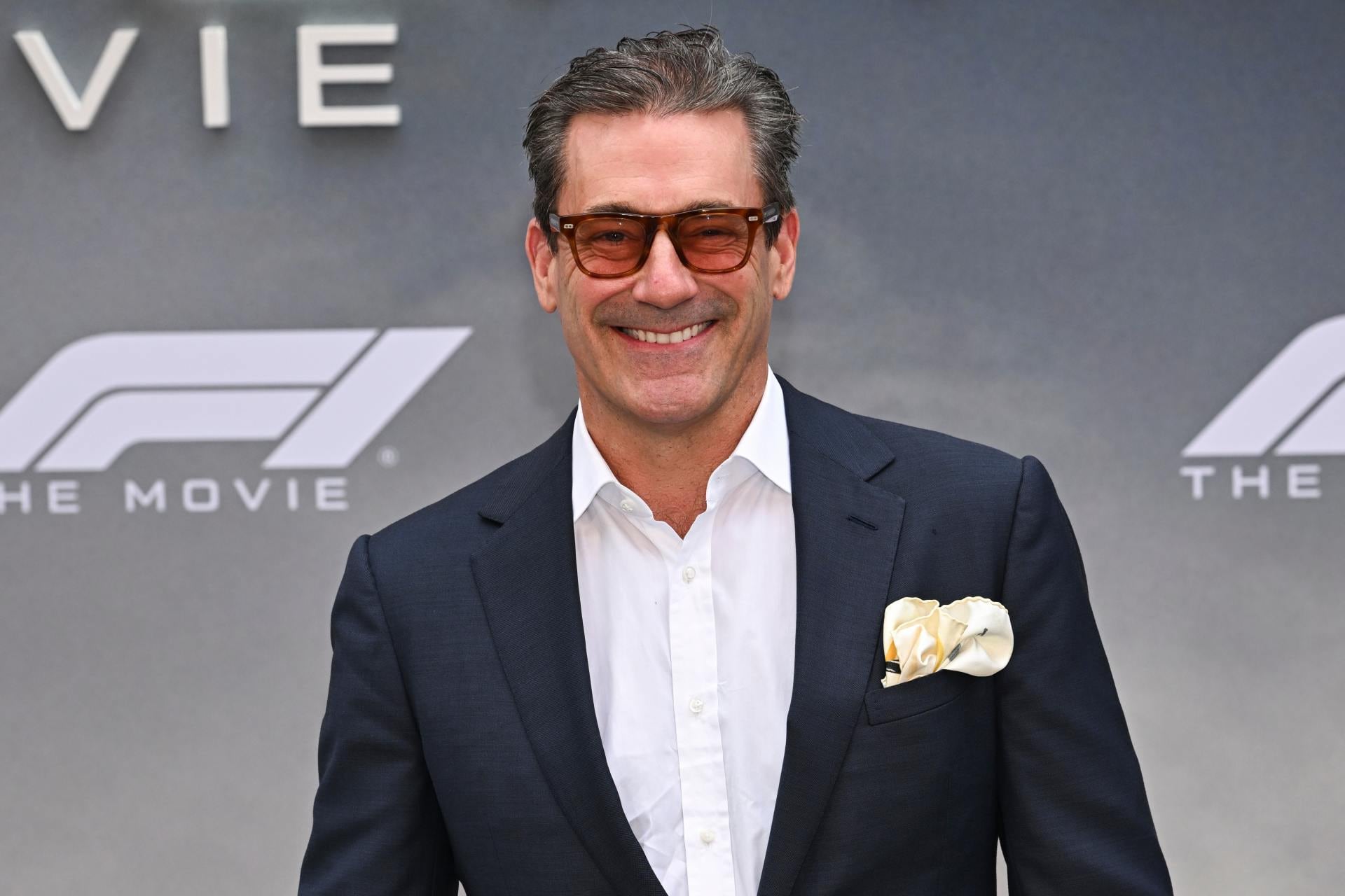 Jon Hamm asiste al estreno mundial de "F1 The Movie" el lunes 16 de junio de 2025, en Times Square en Nueva York. (Foto Evan Agostini/Invision/AP, archivo)