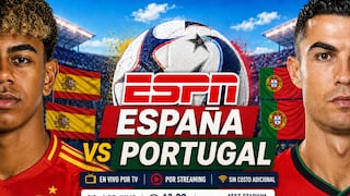 ESPN transmitió el partido España 1-0 Portugal por el Mundial 2026