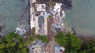 Tsunami en Indonesia: Rescatistas usan drones y perros rastreadores para ubicar a sobrevivientes