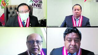 ¿Quiénes son los miembros del JNE que decidirán quién será el próximo presidente del Perú?