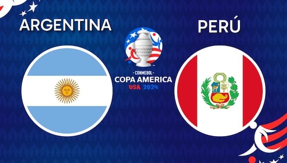 ¡No te pierdas el partidazo entre Argentina y Perú en la Copa América 2024! Descubre la hora exacta del encuentro y prepárate para vivir la emoción del fútbol. | Crédito: Canva / Composición Mix