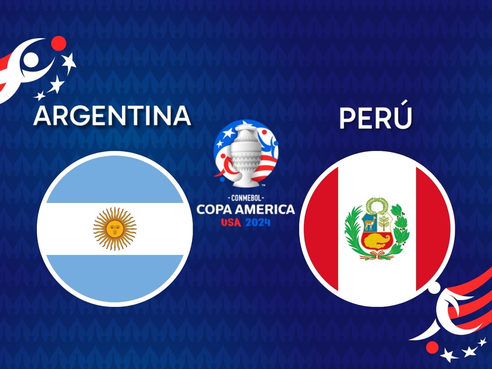 ¡No te pierdas el partidazo entre Argentina y Perú en la Copa América 2024! Descubre la hora exacta del encuentro y prepárate para vivir la emoción del fútbol en vivo. | Crédito: Canva / Composición Mix