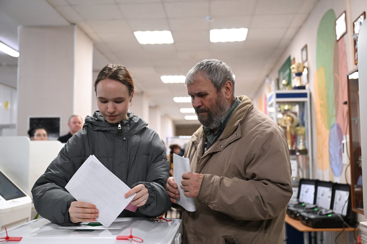 Elecciones legislativas en Rusia. (Foto de NATALIA KOLESNIKOVA / AFP)