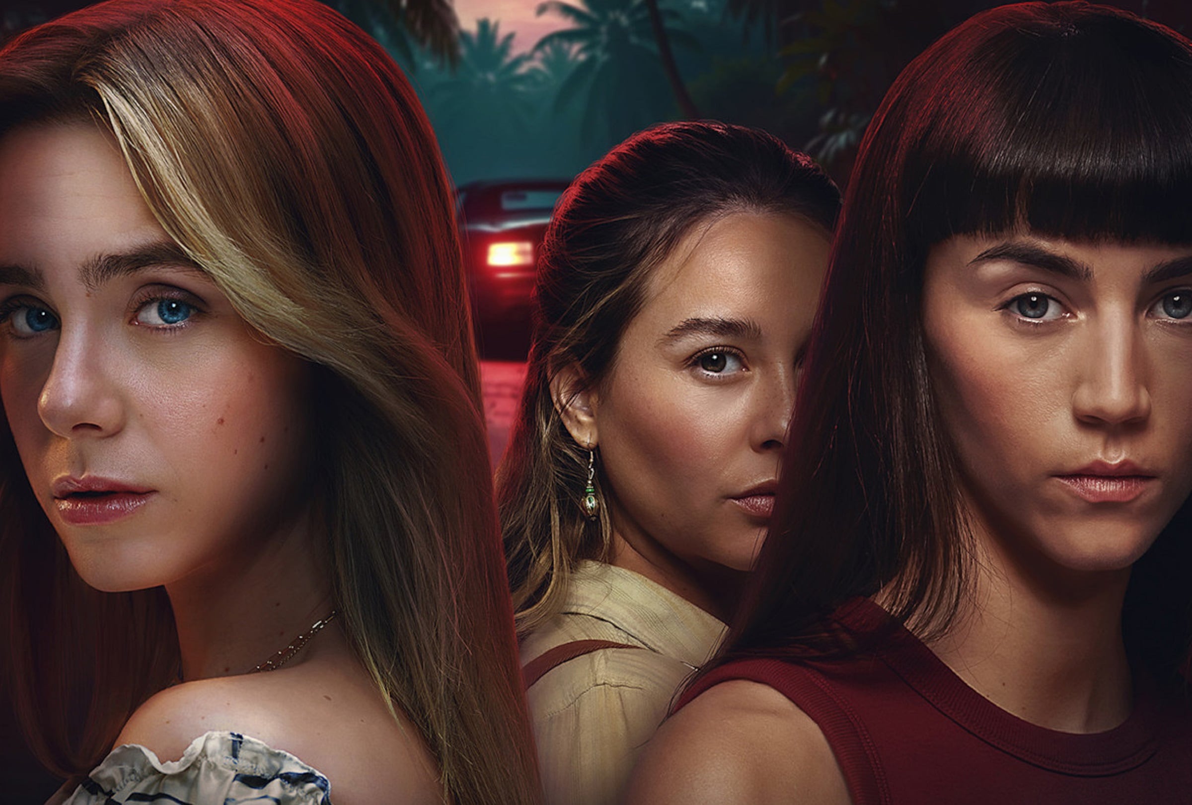 Clara Galle interpreta a Elena, Paula Usero interpreta a Cris y Claudia Salas interpreta a Paula en la serie española "Esa noche" (Foto: Netflix)