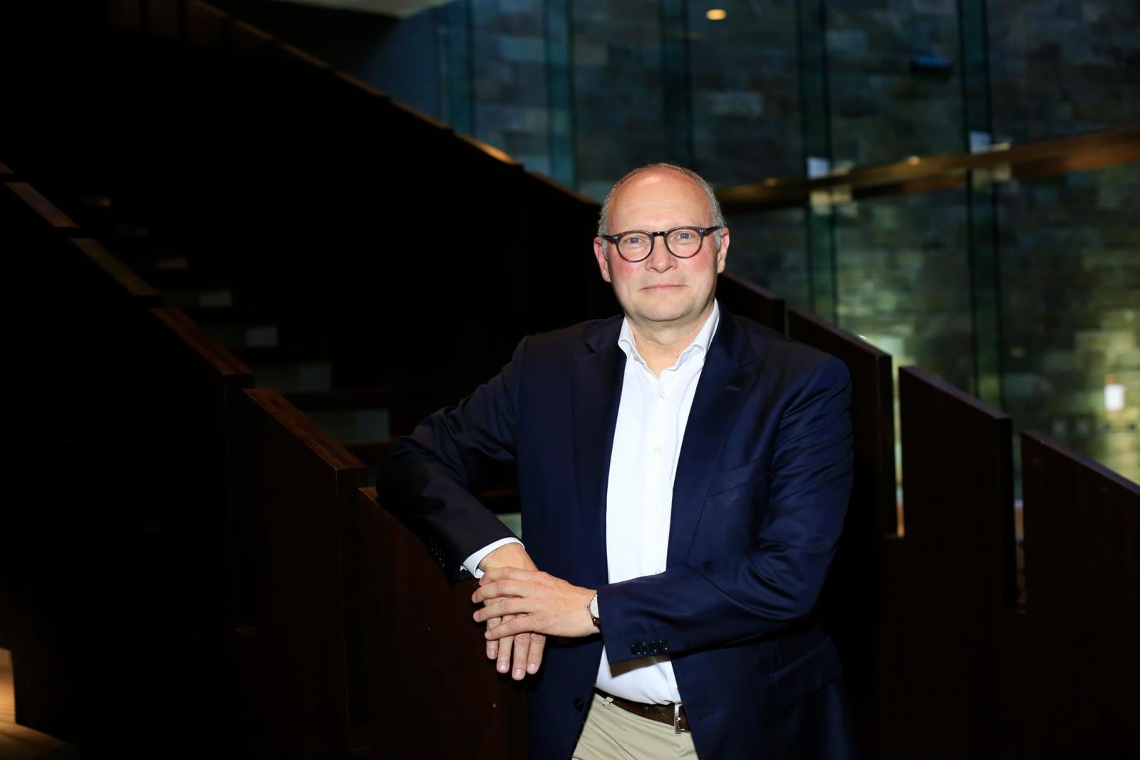 Oliver Osswald, Region Head de Holcim Latinoamérica indicó a Gestión que la compañía tiene como meta aumentar su facturación en un 50% en los próximos cinco años. Foto: GEC