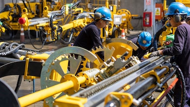 La peruana Resemin, la única empresa en América Latina que fabrica completamente equipos de perforación subterránea, tiene el 8% del mercado mundial en su segmento y el mayor share en Perú. Foto: Mario Zapata N./ @photo.gec.
