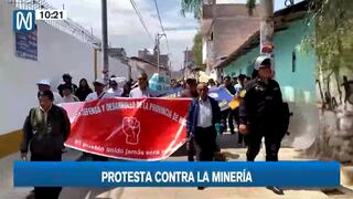 Ayacucho: Pobladores rechazan instalación de empresas mineras en cuencas de Huanta