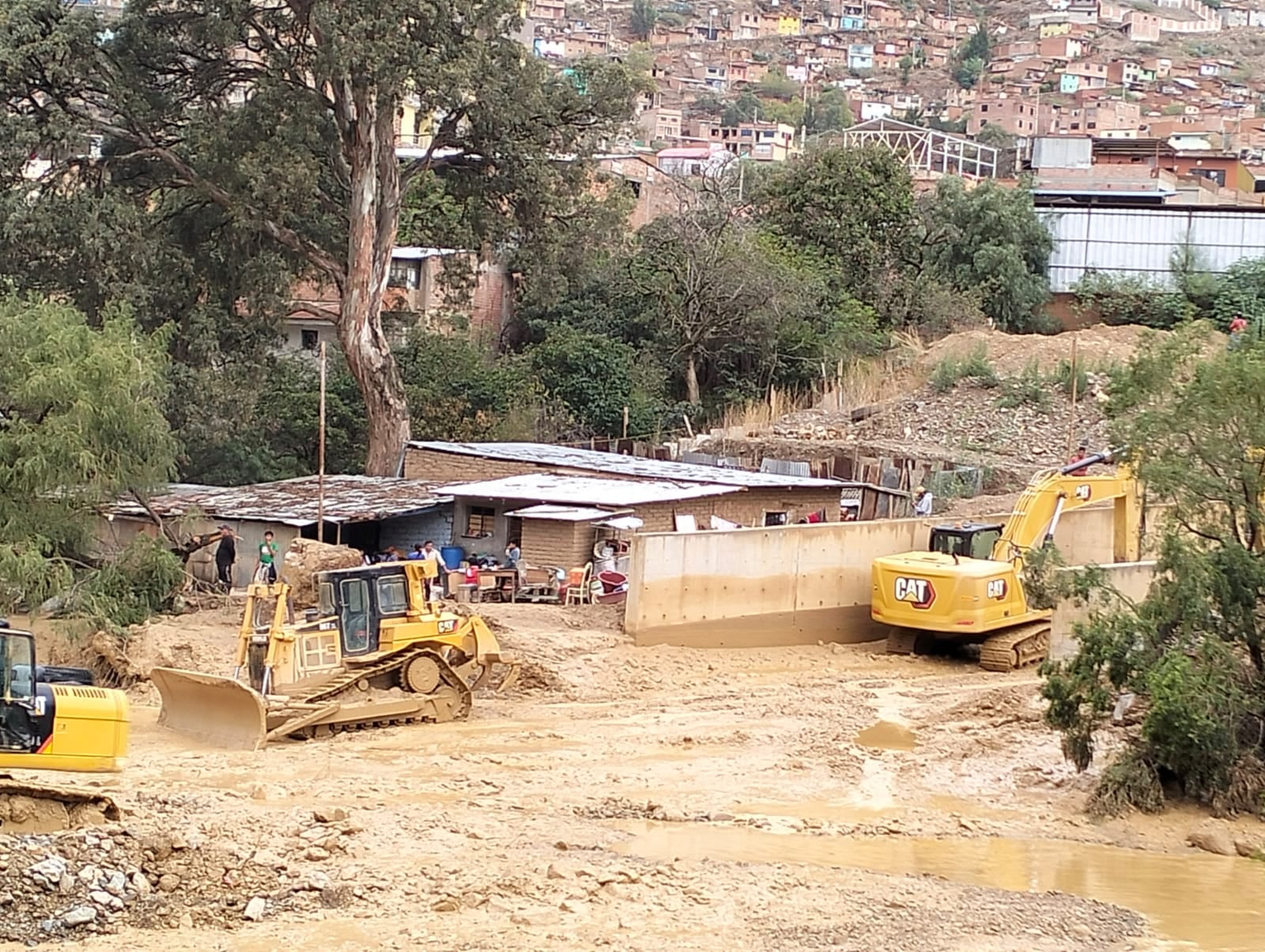 Huaicos destruyen todo a su paso. Foto: Difusión/Referencial.