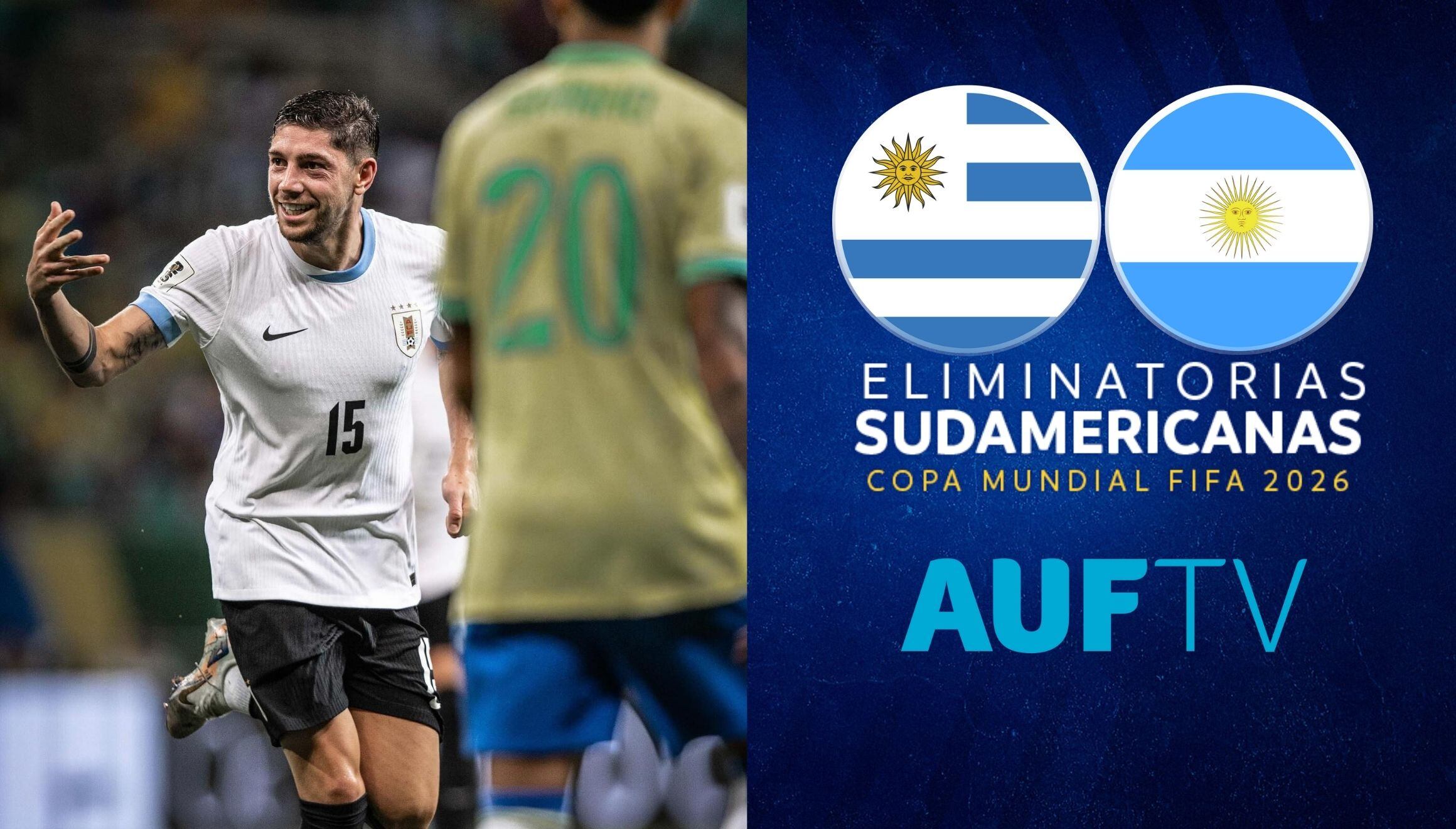 AUF TV y Antel Televisión llevan el Uruguay vs. Argentina EN VIVO GRATIS. Mira el clásico sudamericano online por las Eliminatorias 2026. | Crédito: @aufoficial / Instagram / Composición Gestión Mix