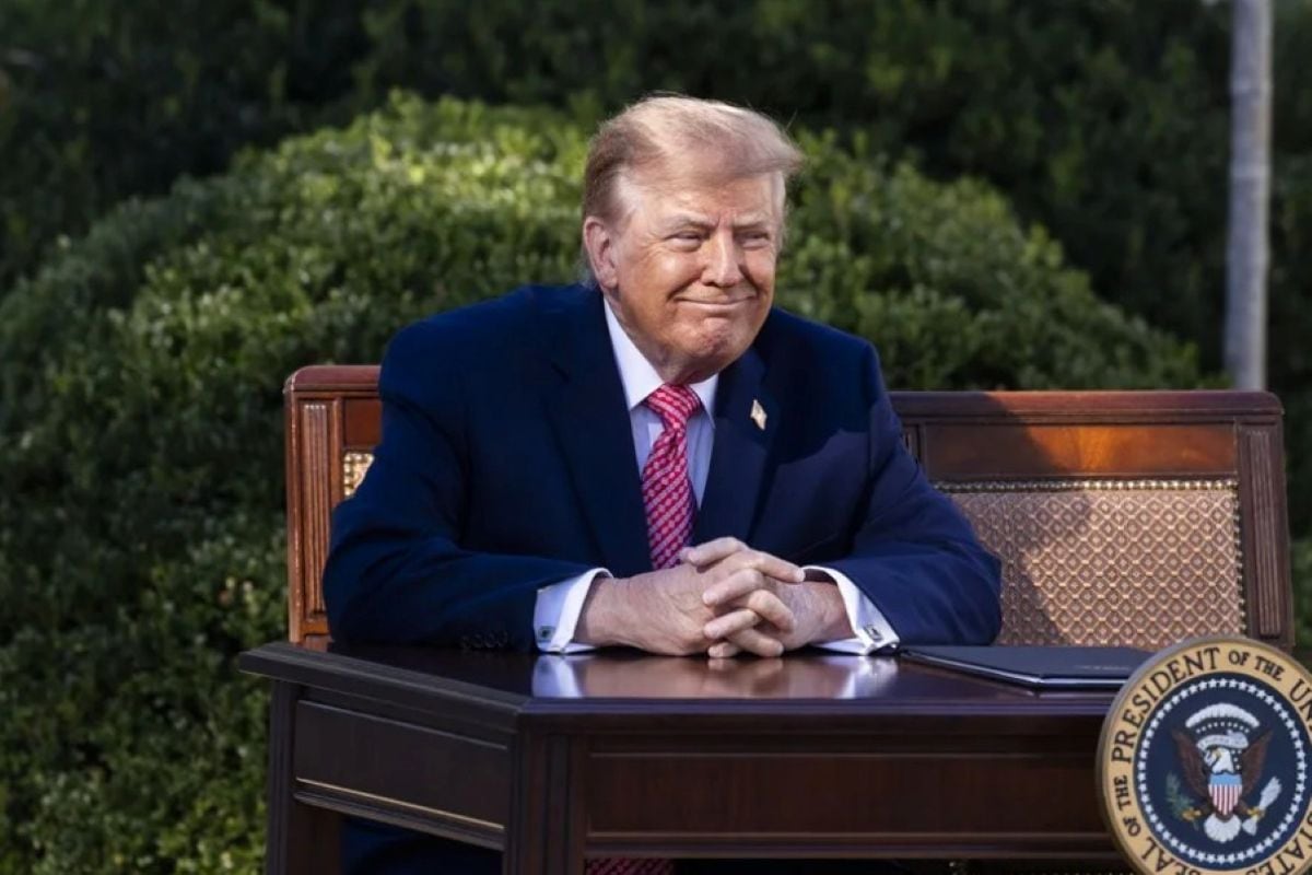 Donald Trump planteó, en tono de broma, que Venezuela se convierta en el estado 51 de Estados Unidos y que sus ciudadanos elijan a un gobernador en lugar de un presidente. Foto: EFE.