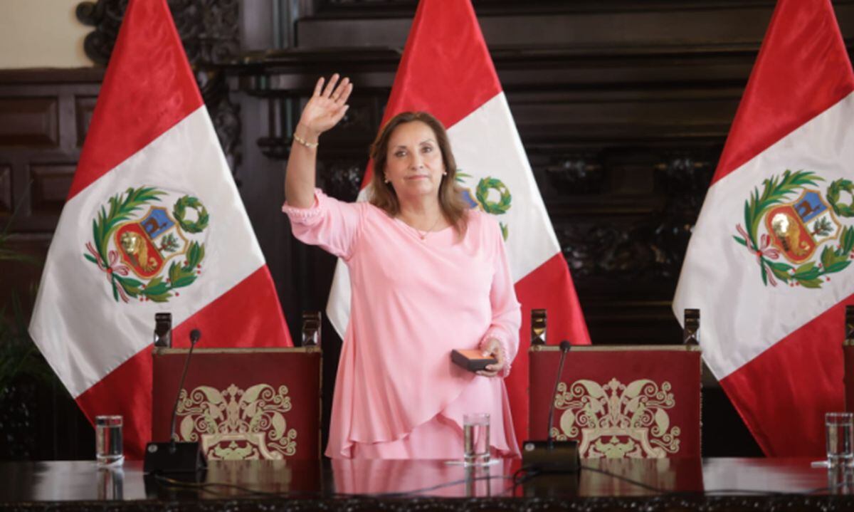 Presidenta de la República, Dina Boluarte, se pronunció este viernes tras declarar ante el Ministerio Público por el caso de los relojes Rolex y el uso de costosas joyas | Foto: Britanie Arroyo / @photo.gec