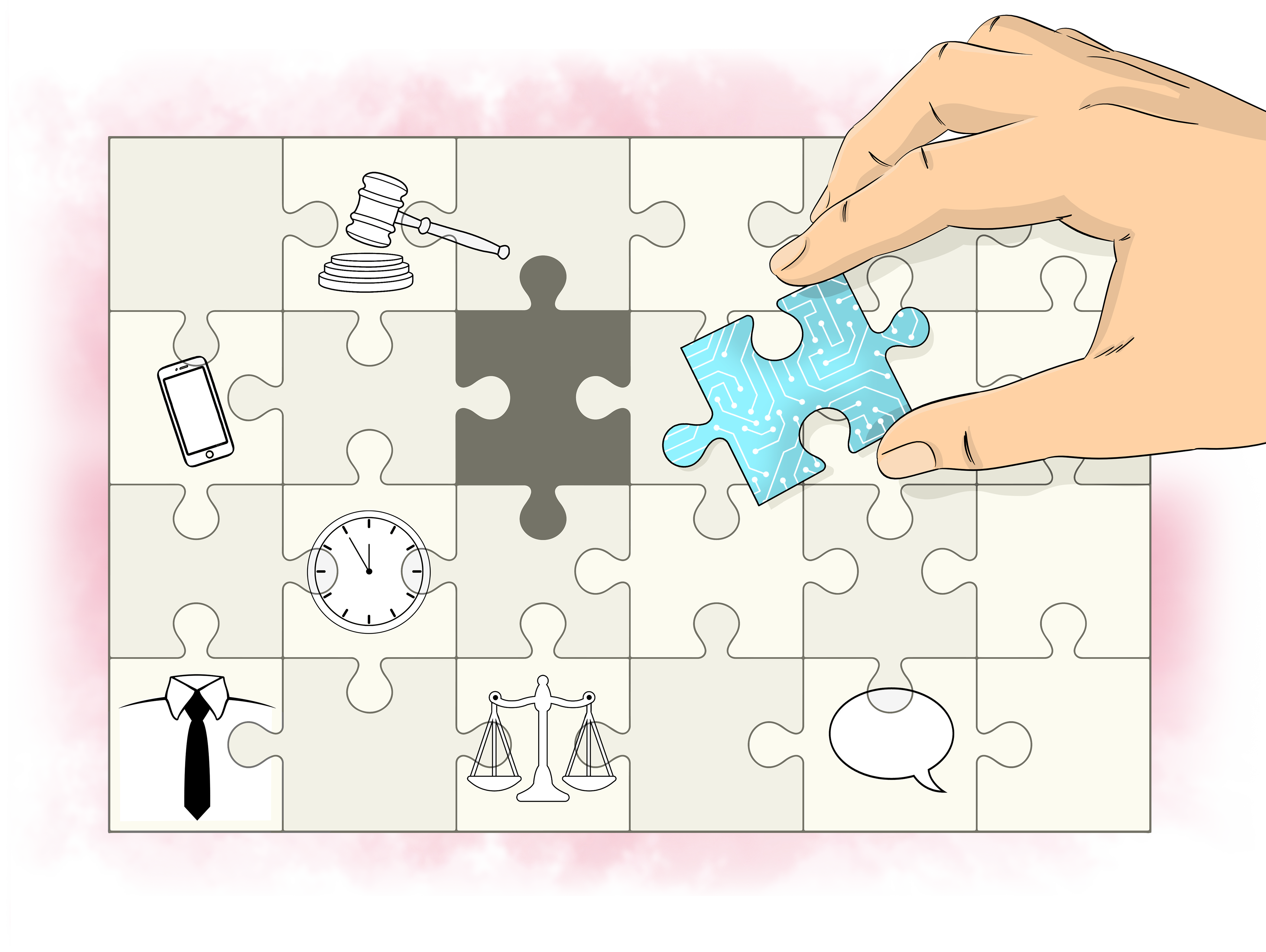 "Es necesario imbuir en los procesos internos de las organizaciones jurídicas el poder de la inteligencia artificial (GenAI)”. (Ilustración: Lavida)