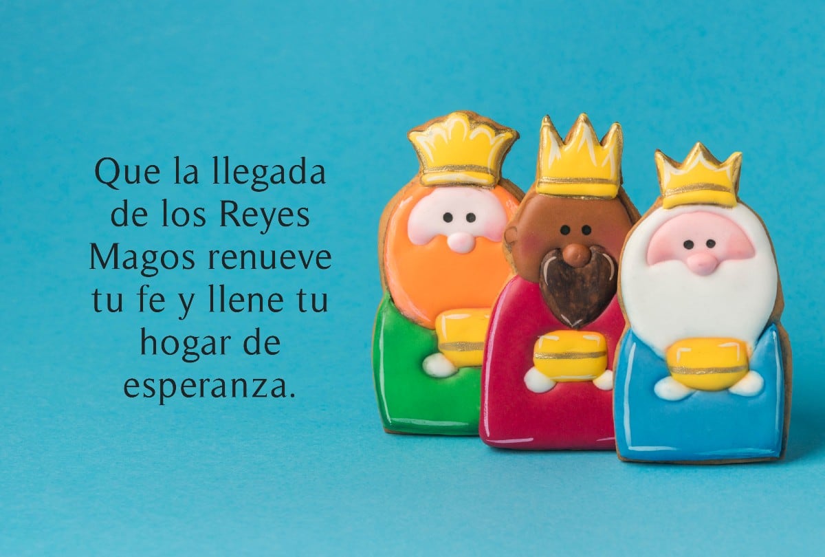 Compartir frases inspiradoras del Día de Reyes es una forma sencilla de transmitir alegría. | Crédito: Freepik/Composición Gestión Mix