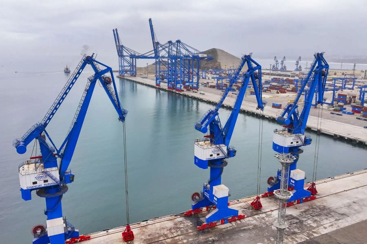 La congresista María Elvira Salazar advirtió que el puerto de Chancay podría tener uso dual, con implicancias de seguridad para EE.UU. Foto: Andina.