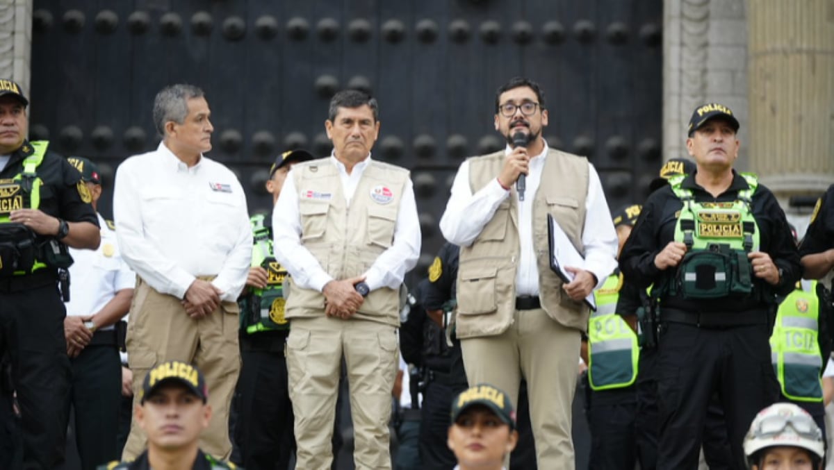 Titular del Mincetur subrayó que el Gobierno trabaja de manera articulada para garantizar la seguridad ciudadana, la estabilidad económica y un proceso electoral ordenado. Foto: Mincetur.