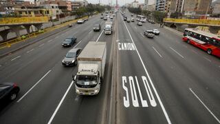 Pico y placa para camiones se suspenderá este lunes en Panamericana Sur, informa la MML
