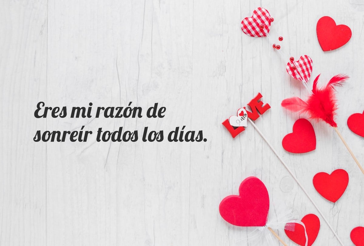 Las frases de San Valentín hacen que cada mensaje sea más romántico. | Crédito: Composición Gestión Mix / Freepik