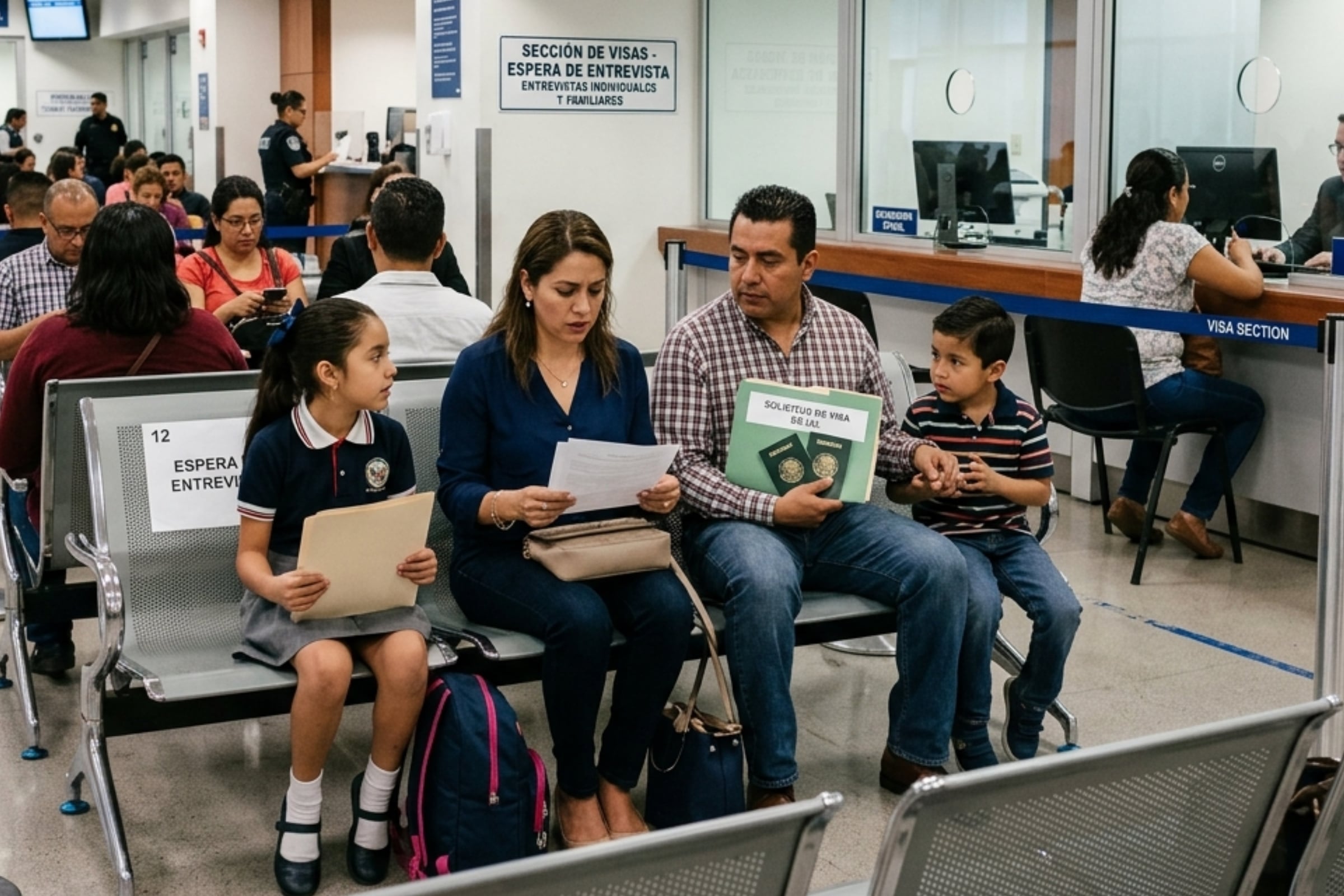 La familia deberá estar preparada y llevar la documentación solicitada para evitar contratiempos. (Crédito: Imagen creada por Mix Gestión usando Gemini / Imagen referencial no válida legalmente, solo usada con fines educativos)