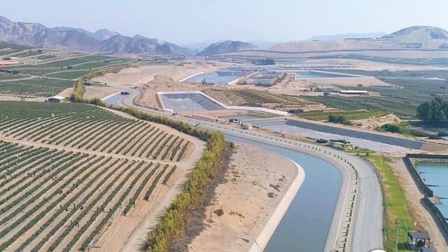 Superficie de cultivo en Perú se ampliaría en 80% con proyectos de irrigación