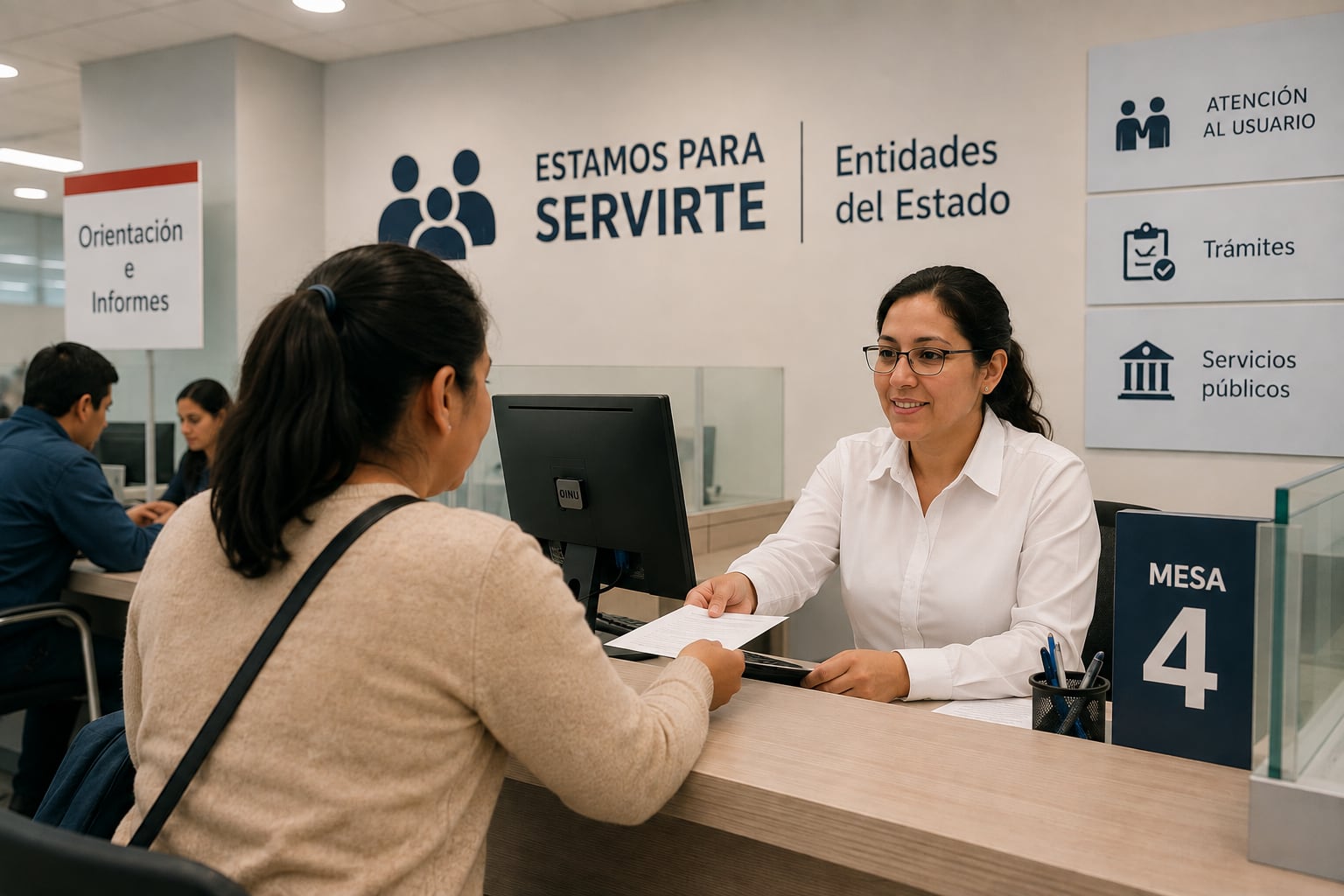 Servidores públicos, así se compone el Estado en Perú. Foto: Creada con inteligencia artificial, Chatgpt, diario Gestión