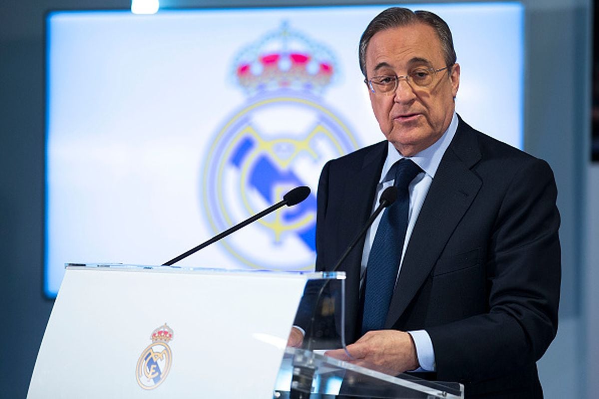 Pérez tiene una larga trayectoria identificando ganadores en el Real Madrid, club que dirige desde 2000, salvo por un paréntesis de tres años. Transformó al equipo en una de las marcas más valiosas del deporte. (Getty)