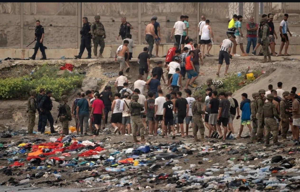 Ceuta. Foto AFP