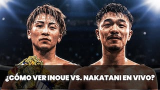 ¿Dónde ver pelea Naoya Inoue vs Junto Nakatani por Boxeo desde el Tokyo Dome?