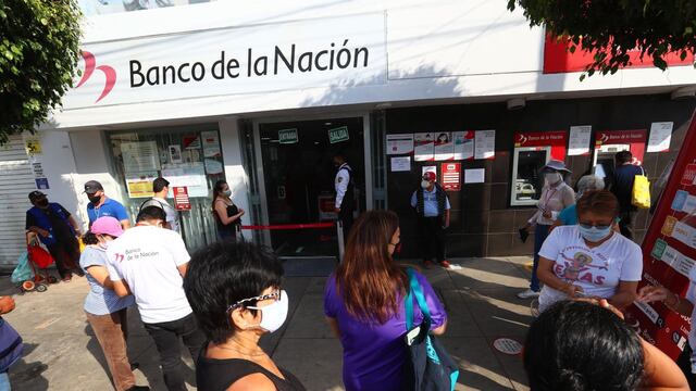 Bono 600: conozca dónde se ubican las agencias del Banco de la Nación que atienden desde las 6:00 a.m.