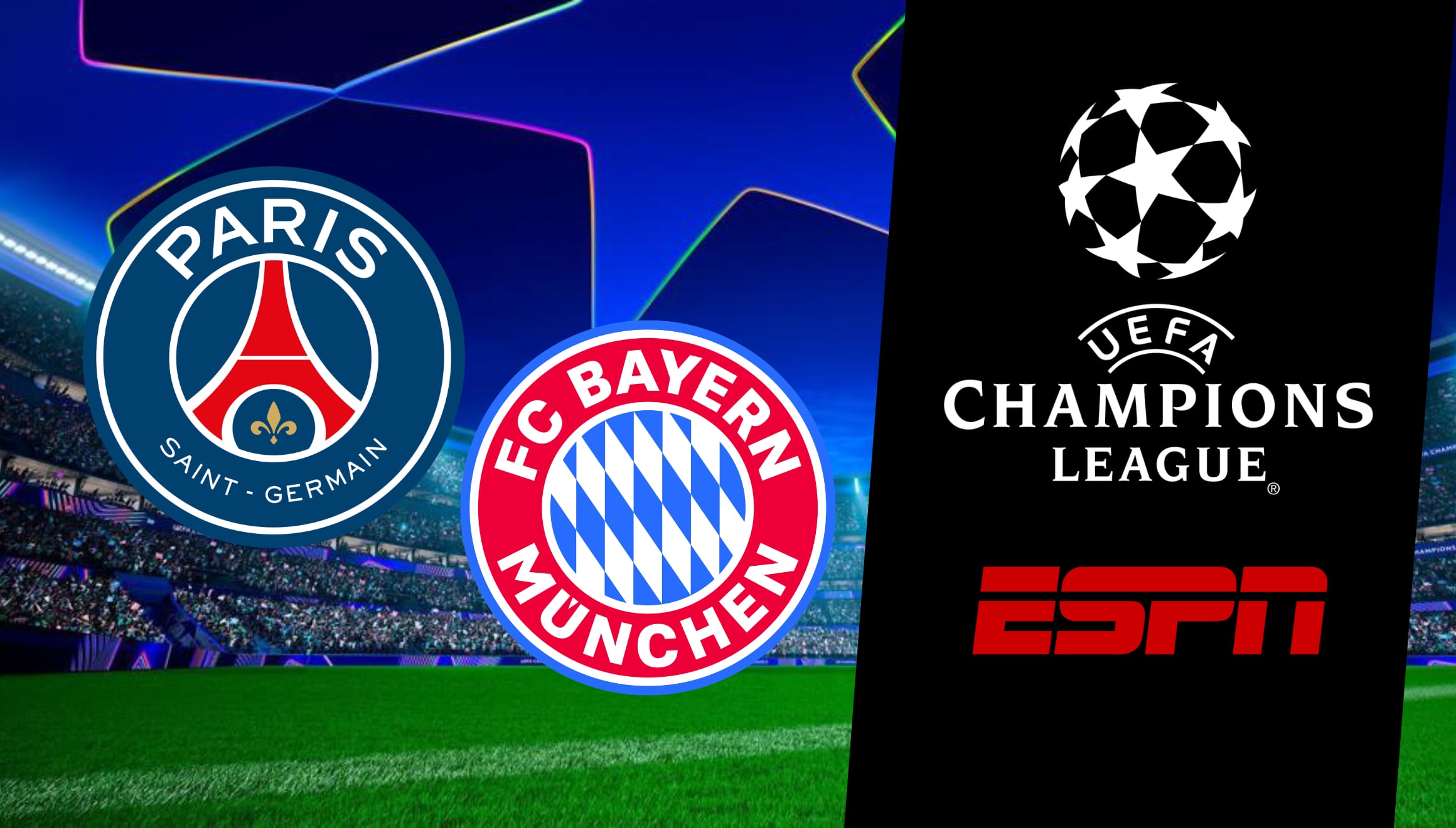 Sintoniza la señal de ESPN en vivo por internet para disfrutar el choque entre PSG y Bayern Múnich en directo. Las plataformas de Disney Plus ofrecen el streaming oficial de este partido clave de la Liga de Campeones de la UEFA. | Crédito: uefa.com / Composición Gestión Mix