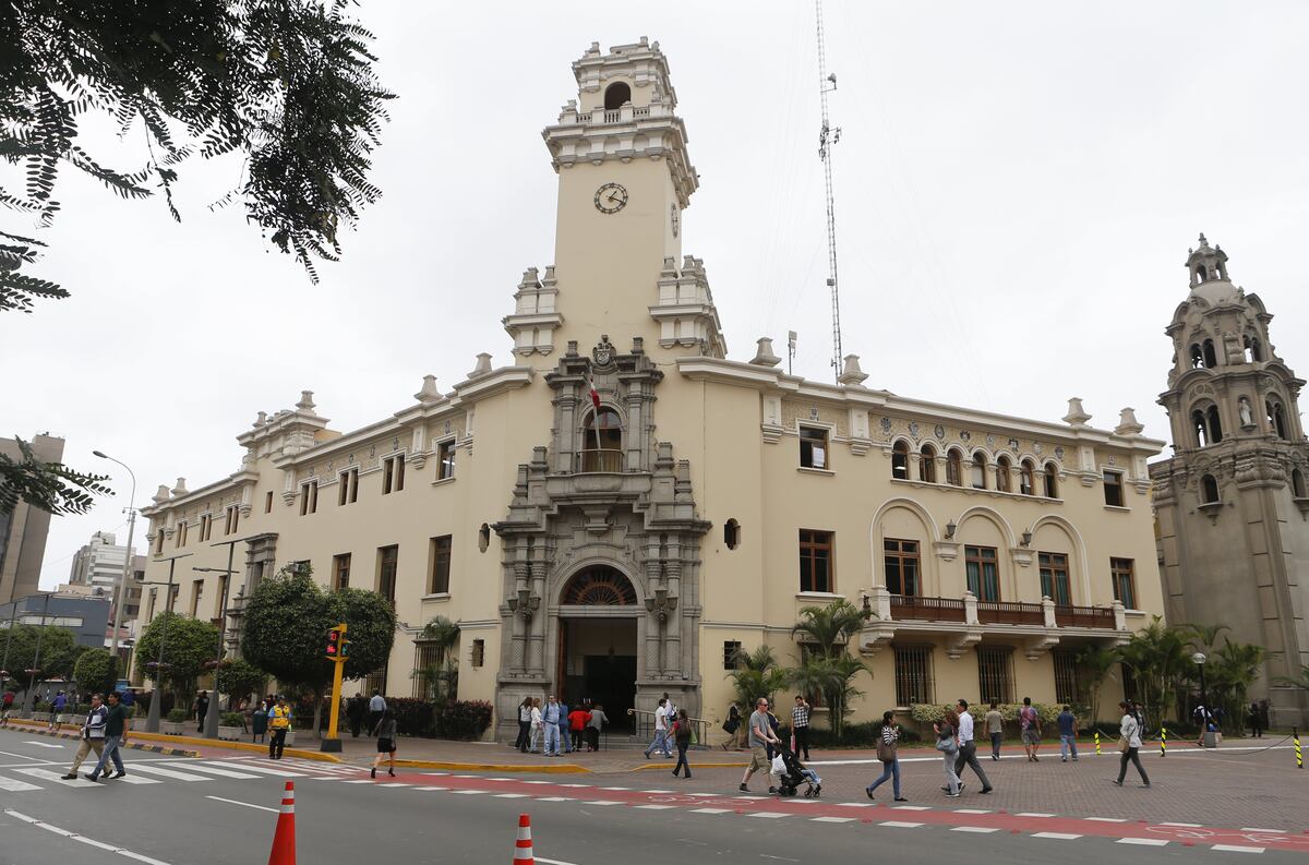 Municipalidad de Miraflores. (Foto: Manuel Melgar / GEC)