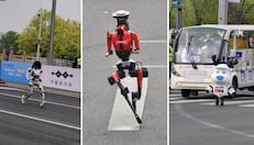 China: robots humanoides completan carrera de 21 km