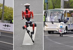 China: robots humanoides completan carrera de 21 km
