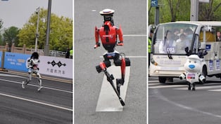 China: robots humanoides completan carrera de 21 km
