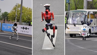 China: robots humanoides completan carrera de 21 km