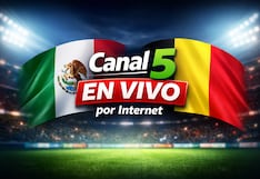 Canal 5 televisó el partido México 1-1 Bélgica por amistoso al Mundial 2026