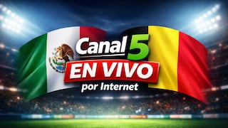 Canal 5 televisó el partido México 1-1 Bélgica por amistoso al Mundial 2026