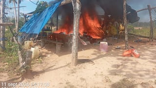 Fuerzas Armadas destruyen maquinaria de minería ilegal valorizada en S/ 8.3 millones