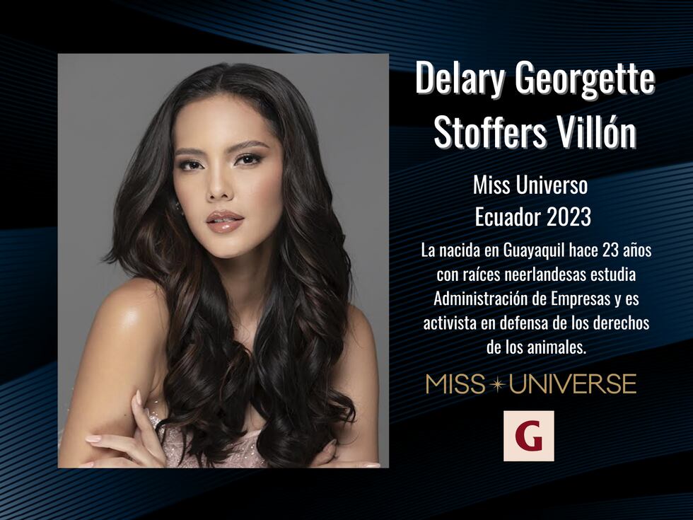 Delary Georgette Stoffers Villón es una ecuatoriana nacida en Guayaquil hace 23 años con raíces neerlandesas. Estudia Administración de Empresas y es activista en defensa de los derechos de los animales.