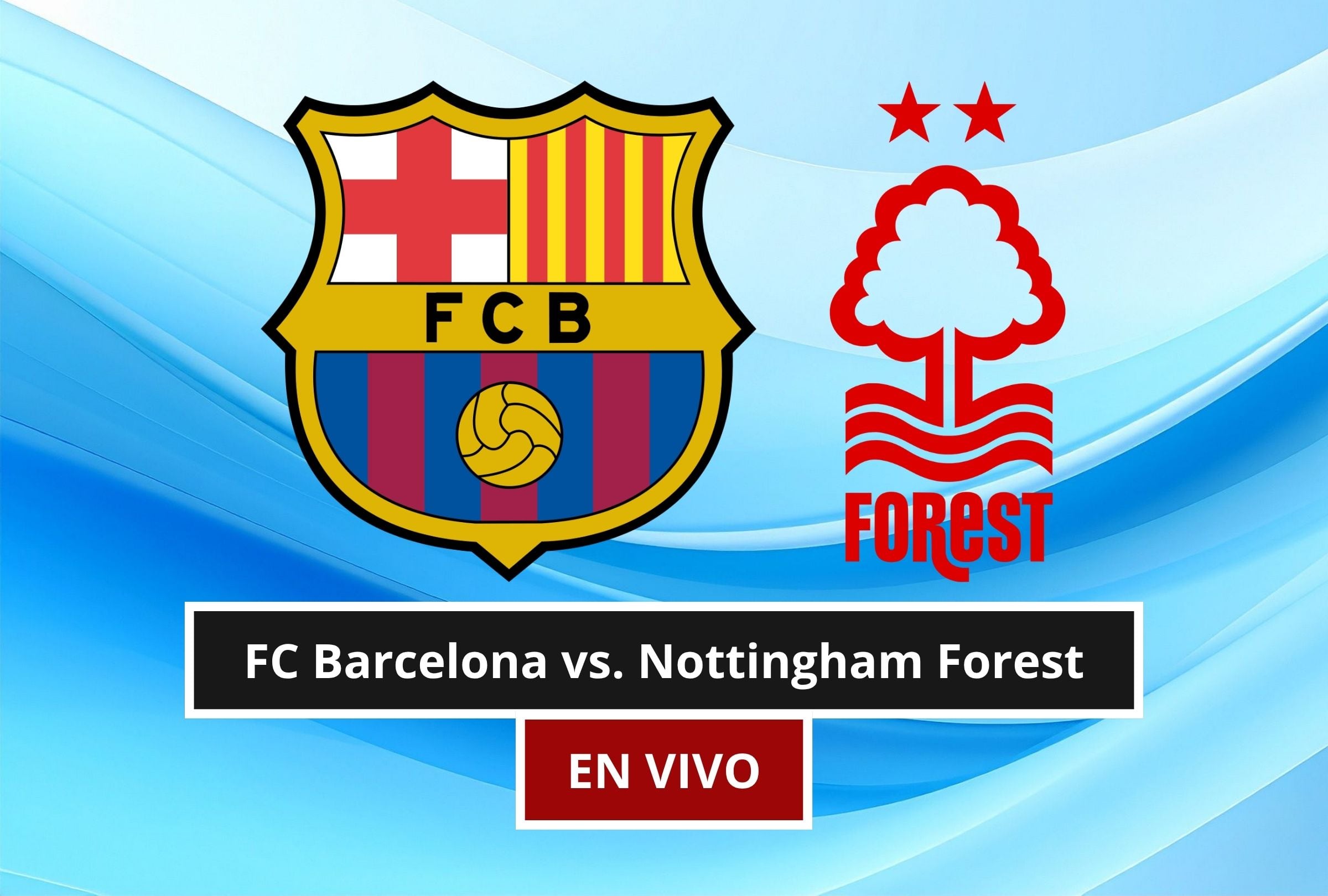 El FC Barcelona vs. Nottingham Forest por un amistoso de pretemporada es un partido que apunta a ser intenso de principio a fin. (Foto: Composición Canva - Gestión Mix)
