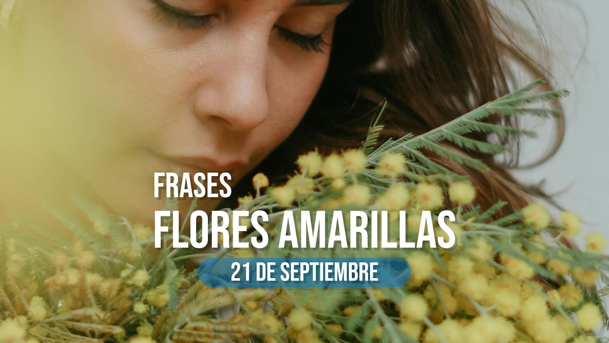 100 frases y dedicatorias de flores amarillas para enviar el 21 de septiembre