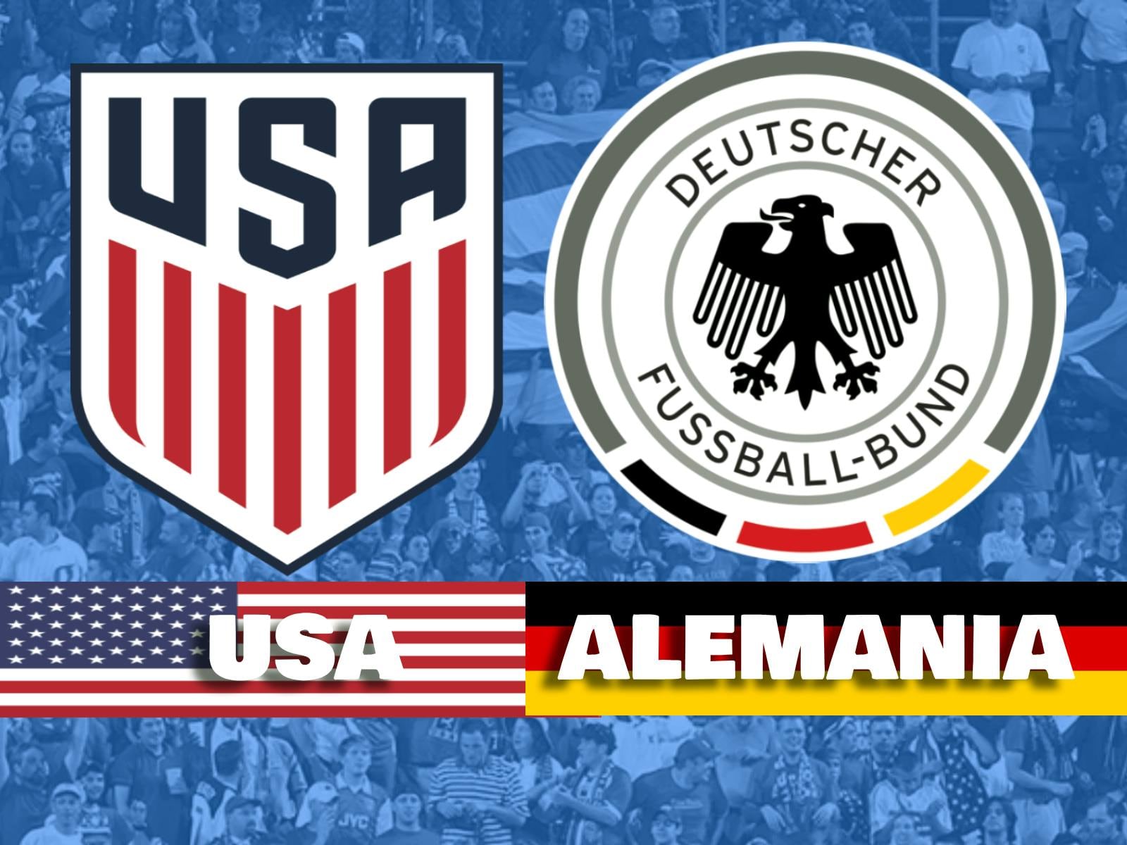 Seguir partido del Team USA (USNMT) vs. Alemania en vivo y en directo vía Telemundo, Peacock y UNIVERSO por amistoso internacional de fecha FIFA en Connecticut. (Foto: Composición)