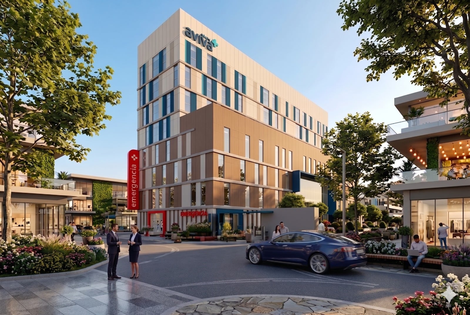 El proyecto del nuevo Real Plaza Trujillo incluirá una clínica con ingreso independiente, que permitirá su funcionamiento más allá del horario del centro comercial. Foto: Real Plaza