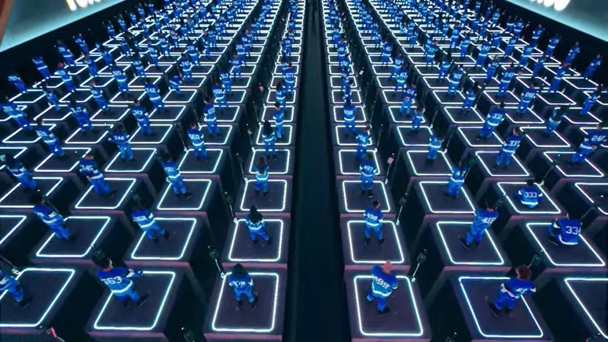 Los mil participantes de "Beast Games" listos para competir (Foto: Netflix)