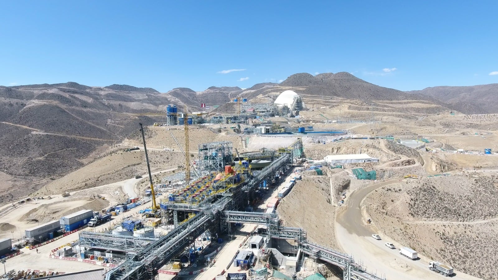Quellaveco es una mina de cobre y molibdeno ubicada en Perú y operada por Anglo American. (Foto: Anglo American)