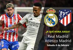 ¿A qué hora juega Real Madrid vs. Atlético Madrid por LaLiga 2024-25 desde España, México y USA?