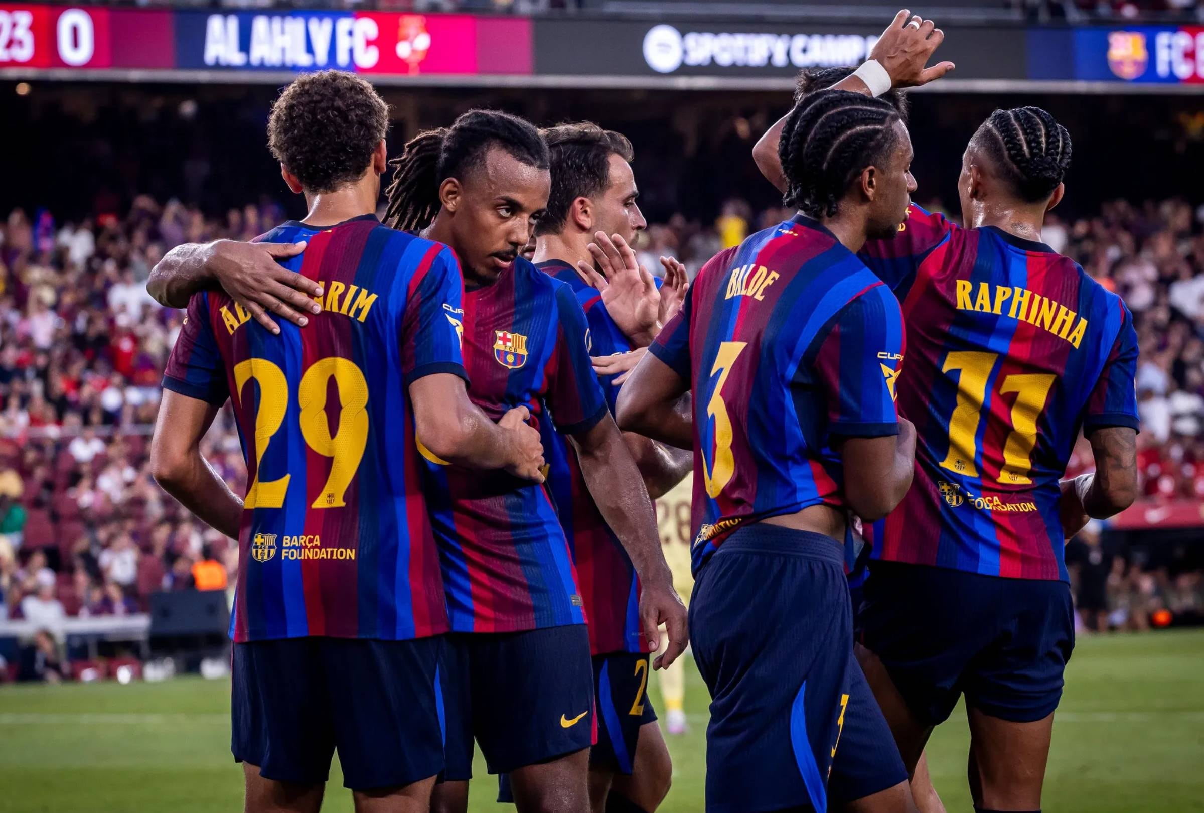ELCHE, ESPAÑA, 23-08-2026.- Resultado del partido que disputó Barcelona contra Elche por la segunda fecha de LaLiga en el Estadio Martínez Valero. FOTO: Barcelona.