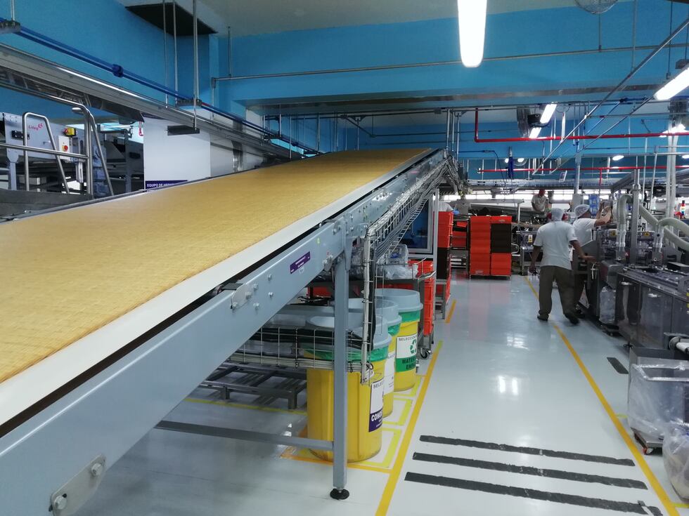 Operaciones en planta de galletas de Mondelez en el Cercado de Lima.