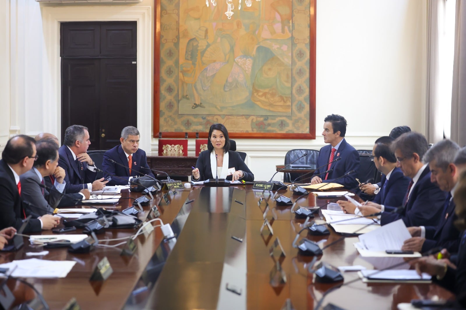 El Gobierno de Keiko Fujimori alista pedido de facultades legislativas en seguridad, reactivación económica y simplificación administrativa. (Imagen: Presidencia)